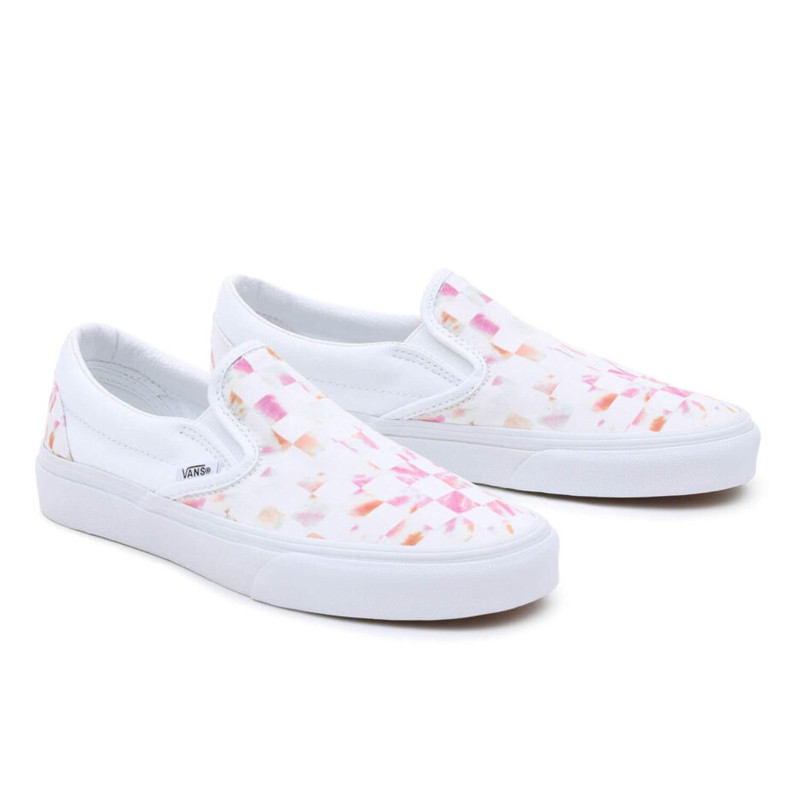 Jual Sepatu Sneakers Wanita Vans Wmns Classic Slip-On Checkerboard Aura White Original Vn0A5Jlxwht - v3.ncrsport.com