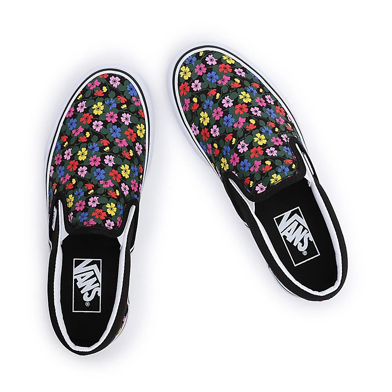 Jual Sepatu Sneakers Vans Floral Classic Slip-On Black Original Vn0A5Jlxy28 - v3.ncrsport.com