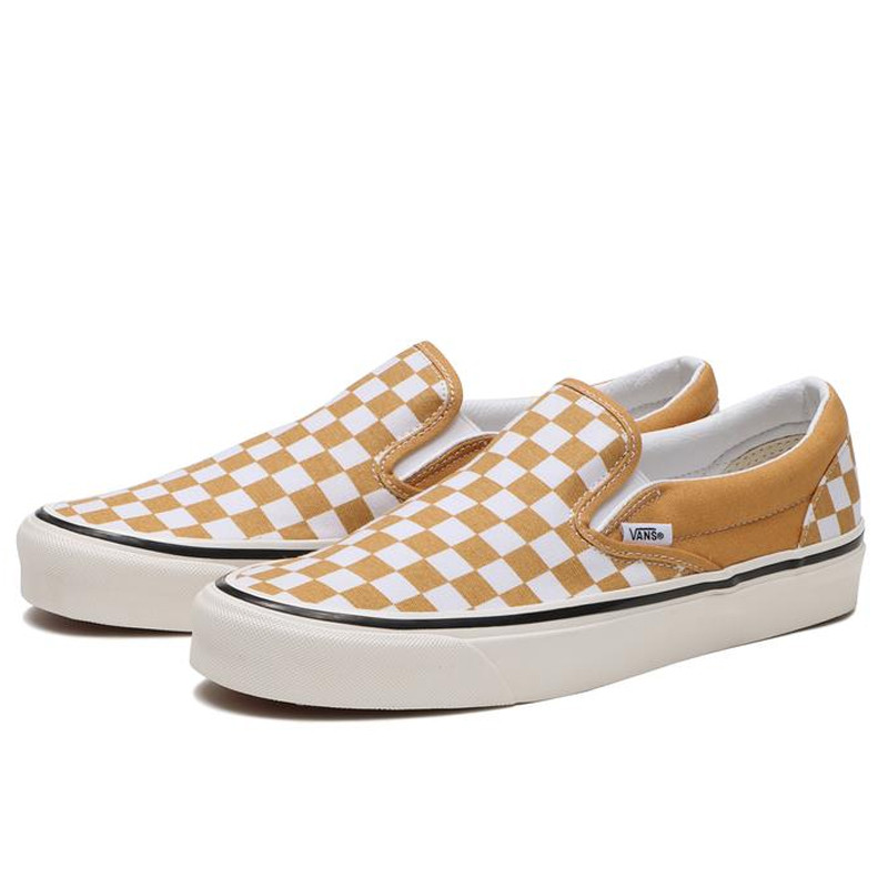 Jual Sepatu Sneakers Vans Classic Slip-On 98 Dx Checkerboard Honey Yellow Original Vn0A7Q58Bls - v3.ncrsport.com