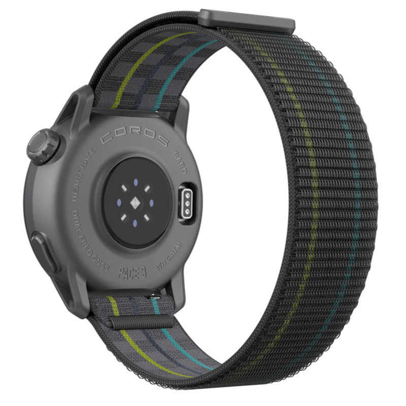 Jual Jam Tangan Lari Pria Coros Pace 3 Gps Sport Watch Nylon Black Original W.pace3-Blk-N - v3.ncrsport.com