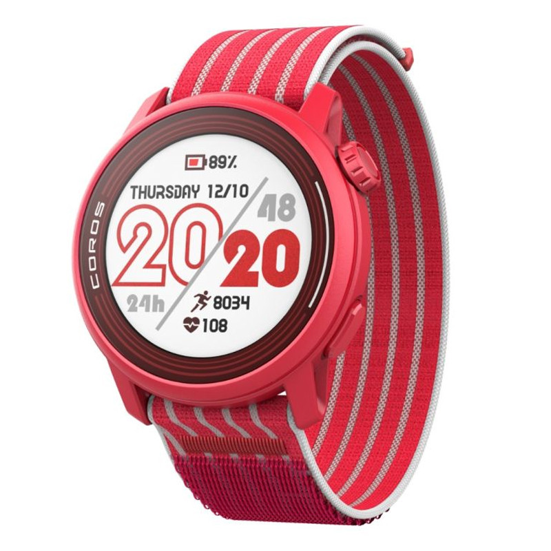 Jual Jam Tangan Lari Pria Coros Pace 3 Silicone Red Original Wpace3-Red - v3.ncrsport.com