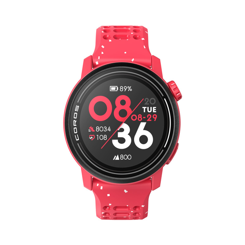 Jual Jam Tangan Lari Pria Coros Pace 3 Silicone Red Original Wpace3-Red - v3.ncrsport.com