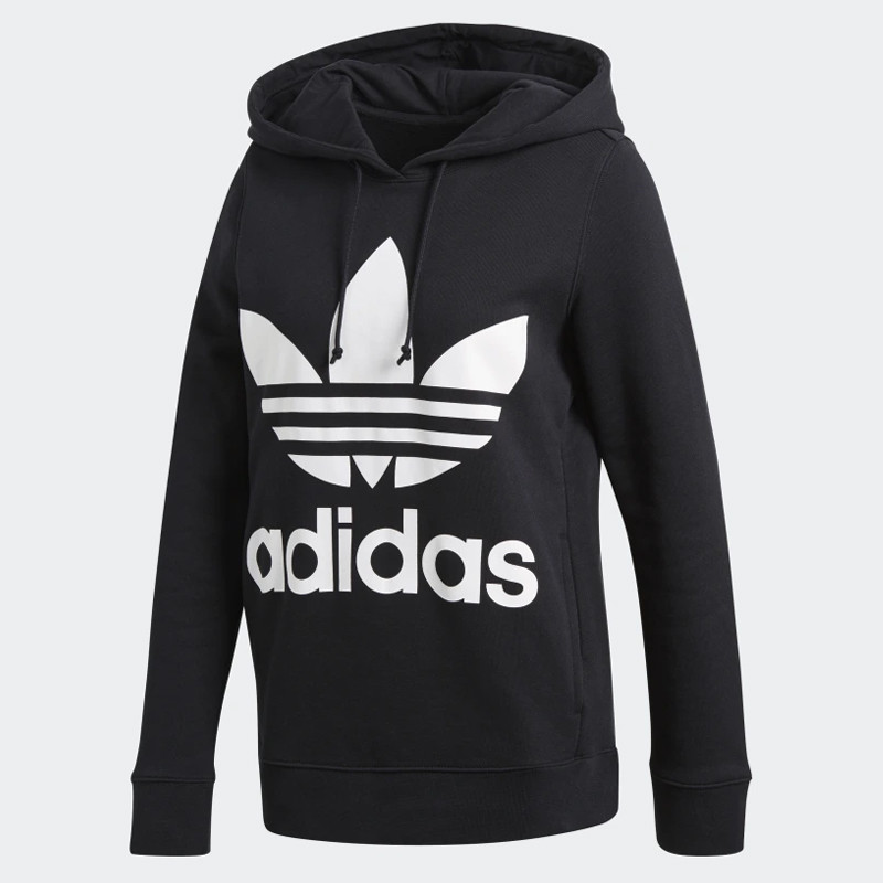 Jual Baju Sneakers Wanita Adidas Wmns Trefoil Hoodie Black Original Ce2408 - v3.ncrsport.com