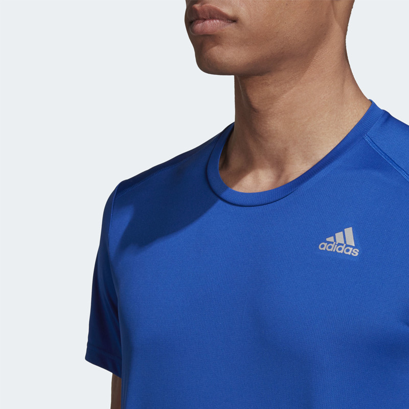 Jual Baju Lari Adidas Run It Tee Blue Original Gc9094 - v3.ncrsport.com