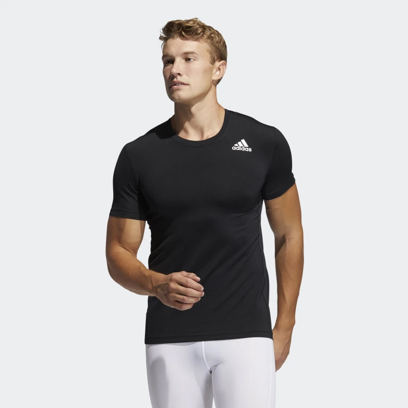 Jual Baju Training Adidas Techfit Compression Short Sleeve Tee Black Original Gm5037 - v3.ncrsport.com