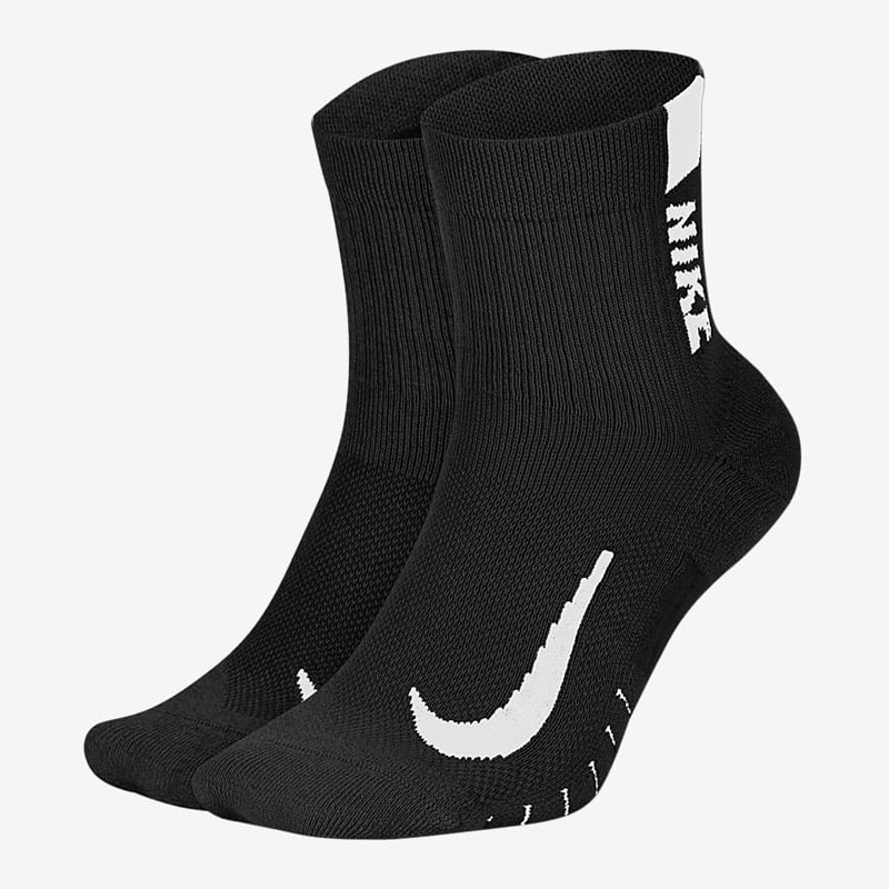 Jual Kaos Kaki Lari Nike 2Pk Multiplier Ankle Socks Black Original Sx7556-010 - v3.ncrsport.com