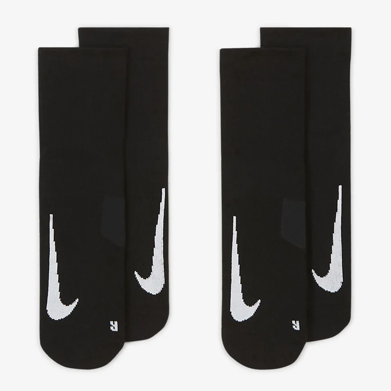 Jual Kaos Kaki Lari Nike 2Pk Multiplier Ankle Socks Black Original Sx7556-010 - v3.ncrsport.com