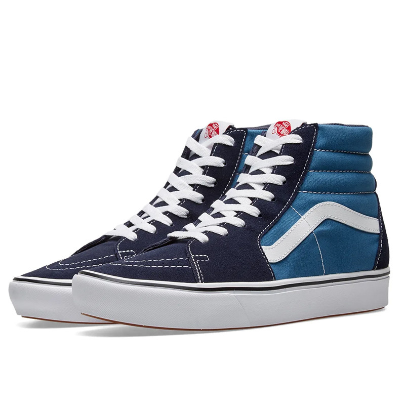 Jual Sepatu Sneakers Vans Comfycush Sk8-Hi Classic Navy Original Vn0A3Wmbvnt1 - v3.ncrsport.com