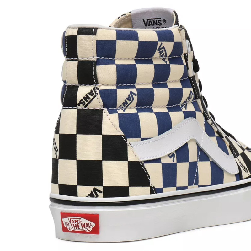 Jual Sepatu Sneakers Vans Sk8-Hi Big Check Black Navy Original Vn0A4U3Cwrt - v3.ncrsport.com