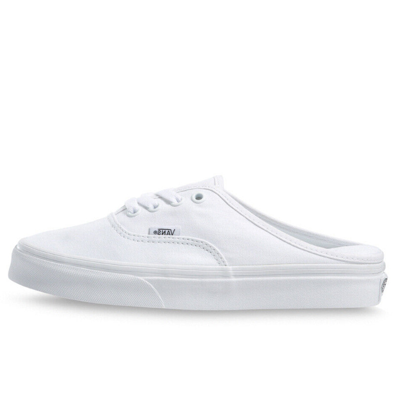 Jual Sepatu Sneakers Vans Authentic Mule White Original Vn0A54F7Qlz - v3.ncrsport.com