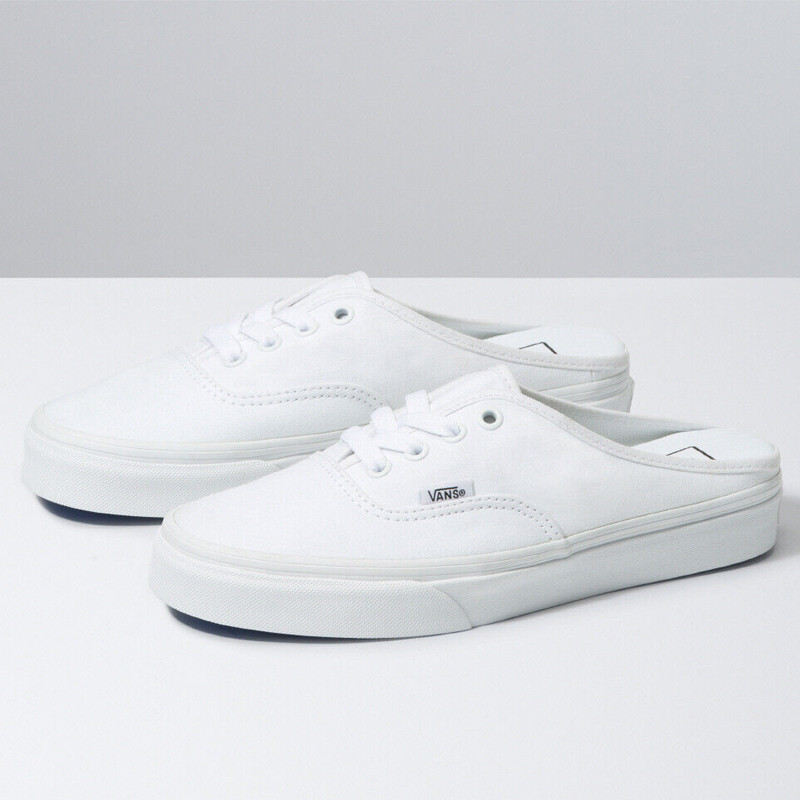 Jual Sepatu Sneakers Vans Authentic Mule White Original Vn0A54F7Qlz - v3.ncrsport.com