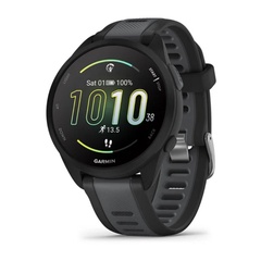 Beli Jam Tangan Lari Pria Garmin Forerunner 165 Black - Slate Gray Original 010-02863-Aa