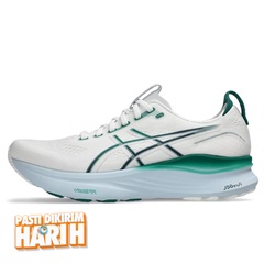 Beli Sepatu Lari Asics Gel-Kayano 32 Standard White - Jasper Green Original 1011C052.102