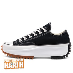 Beli Sepatu Sneakers Converse Run Star Hike Low Top Black Original 168816C Beli Sepatu Sneakers Converse Run Star Hike Low Top Black Original 168816C