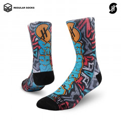 Beli Kaos Kaki Basket Stay Hoops Gue Basket Socks Multicolor Original 191501 Beli Kaos Kaki Basket Stay Hoops Gue Basket Socks Multicolor Original 191501