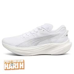Beli Sepatu Lari Puma Deviate Nitro 3 Puma White-Feather Gray- Original 309707-10