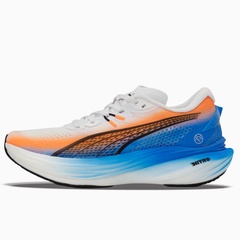 Beli Sepatu Lari Wanita Puma Wmns Deviate Nitro 3 Ekiden Puma White - Heat Fire - Puma Black Original 313423-01
