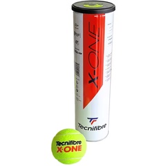 Beli Peralatan Tennis Tecnifibre X-One Tennis Balls 4 Pcs Yellow Original 60Xone364N