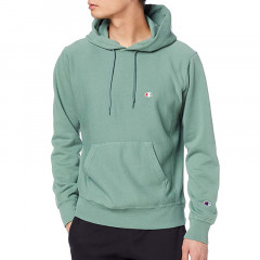 Beli Baju Sneakers Champion Logo Hoodie Green Original C3-R110-As