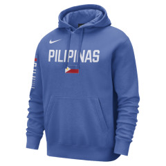Beli Baju Basket Nike Philippines Basketball Team Fleece Pullover Blue Original Cj7622-483