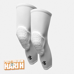 Beli Aksesoris Basket Rechampx Pro Padded Knee Sleeves White Original Cx-B400108-100 Beli Aksesoris Basket Rechampx Pro Padded Knee Sleeves White Original Cx-B400108-100