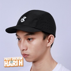 Beli Topi Lari Rechampx Race Cap Black - White Original Cx-R320309-001 Beli Topi Lari Rechampx Race Cap Black - White Original Cx-R320309-001