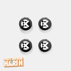 Beli Aksesoris Lari Rechampx Race Bib Magnet Black-White Original Cx-R410100-001 Beli Aksesoris Lari Rechampx Race Bib Magnet Black-White Original Cx-R410100-001