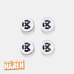 Beli Aksesoris Lari Rechampx Race Bib Magnet White-Black Original Cx-R410100-100 Beli Aksesoris Lari Rechampx Race Bib Magnet White-Black Original Cx-R410100-100