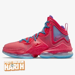 Beli Sepatu Basket Nike Lebron 19 King's Crown Siren Red Original Cz0203-600