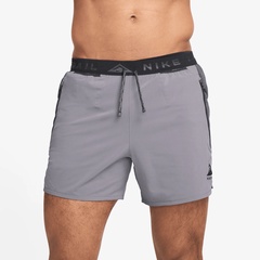 Beli Celana Trail Nike Dri-Fit 5 Inch Brief-Lined Shorts Grey Original Dv9312-078