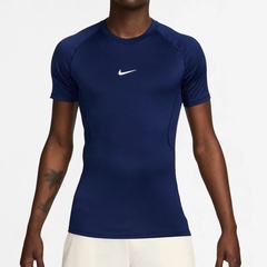 Beli Baju Training Nike Pro Dri-Fit Tight Short Sleeve Tee Blue Void Original Fb7933-492