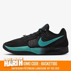 Beli Sepatu Basket Nike Ja 2 Ep Black Bleached Turqoise Original Fd7327-003 Beli Sepatu Basket Nike Ja 2 Ep Black Bleached Turqoise Original Fd7327-003