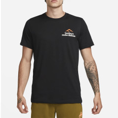 Beli Baju Trail Nike Dri-Fit Running Tee Black Original Fj2355-010