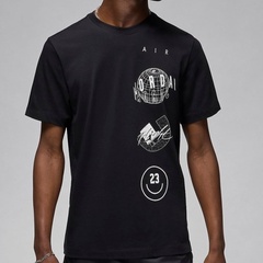 Beli Baju Basket Air Jordan Brand Logo Stack Tee Black Original Fn6027-010 Beli Baju Basket Air Jordan Brand Logo Stack Tee Black Original Fn6027-010