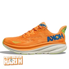 Beli Sepatu Lari Hoka One One Clifton 9 Solar Flare Original Hke1127895L