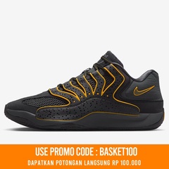 Beli Sepatu Basket Nike Kd 18 Ep Black University Gold Original Hv1991-002 Beli Sepatu Basket Nike Kd 18 Ep Black University Gold Original Hv1991-002