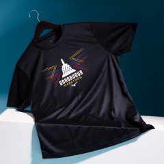 Beli Baju Lari Mizuno X Borobudur Marathon Arupadhatu Stupa Tee Black Original J2Saa8B709 Beli Baju Lari Mizuno X Borobudur Marathon Arupadhatu Stupa Tee Black Original J2Saa8B709