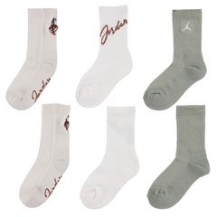 Beli Kaos Kaki Basket Air Jordan Jdk Holiday 3Pk Shorty Crew Multicolor Original Jdkgj0807782