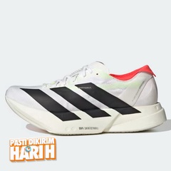 Beli Sepatu Lari Wanita Adidas Wmns Adizero Adios Pro 4 Cloud White - Core Black - Silver Metallic Original Jr1163 Beli Sepatu Lari Wanita Adidas Wmns Adizero Adios Pro 4 Cloud White - Core Black - Silver Metallic Original Jr1163