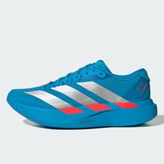 Beli Sepatu Lari Adidas Adizero Evo Sl Woven Solar Blue - Silver Metallic - Lucid Red Original Jr2023
