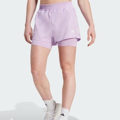 Beli Celana Lari Wanita Adidas Wmns Own The Run Climacool 2-In-1 Shorts Powder Plum Original Jw9693