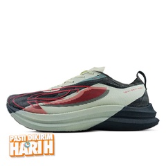 Beli Sepatu Lari Nineten Haze Strike-X Dark Grey Hijau Putih Gading Original N3324546860224