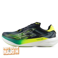 Beli Sepatu Lari Nineten Haze Strike Prime Hitam Hijau Original N5467845735424