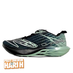 Beli Sepatu Lari Nineten Haze Inferno Hitam Hijau Original N554675467324