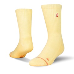 Beli Kaos Kaki Basket Stay Hoops Plain Yellow Yellow Original Sckp-921-1295
