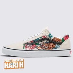 Beli Sepatu Sneakers Vans Old Skool Tiger Floral White Original Vn0005Uf6Gl Beli Sepatu Sneakers Vans Old Skool Tiger Floral White Original Vn0005Uf6Gl