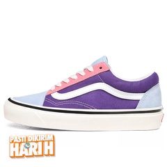 Beli Sepatu Sneakers Vans Anaheim Factory Old Skool 36 Dx Og Light Blue Original Vn0A38G2Xfl